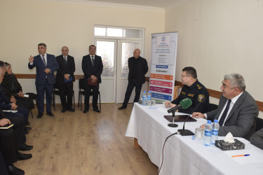 Qaraçay qəsəbəsində növbəti səyyar vətəndaş qəbulu keçirilib.