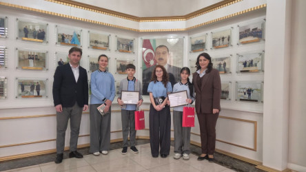 "Mənim gözümdə payız" foto müsabiqəsinin qalibləri təltif olundu.