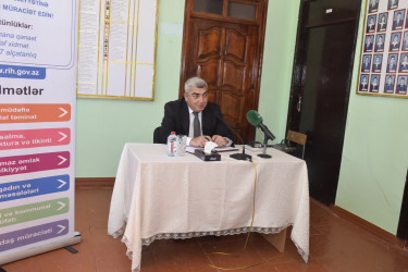 Qacar Zeyid kəndində səyyar vətəndaş qəbulu keçirilib.
