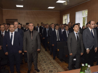 Qubada “Azərbaycanda heyvandarlığın inkişafı, heyvan sağlamlığı və baytarlıq xidmətləri” mövzusunda regional müşavirə keçirilib.