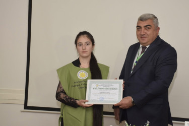Qubada "Aqrar təhsil və istehsalatın inteqrasiyası: məhsuldarlıq, məşğulluq və ərzaq təhlükəsizliyi" mövzusunda regional konfrans keçirilib.