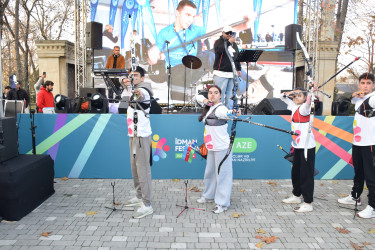 Quba şəhərində “İdman festivalı 2024”-ün rəsmi açılış mərasimi keçirilib.