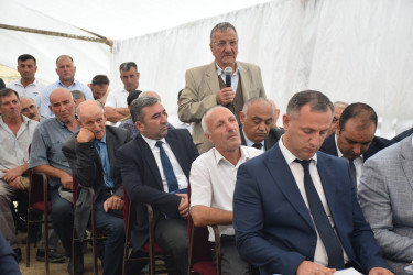 Rayon İcra Hakimiyyətinin başçısı İlqar Mahmudov Küsnət kəndində səyyar vətəndaş qəbulu keçirilib.