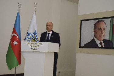 31 Mart - Azərbaycanlıların Soyqırımı Günü ilə əlaqədar Qubada konfrans keçirilib.