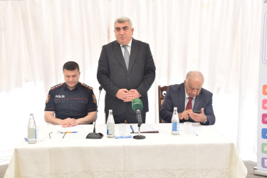 İsnovqışlaq kəndində səyyar vətəndaş qəbulu keçirilib.