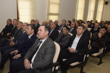 31 Mart - Azərbaycanlıların Soyqırımı Günü ilə əlaqədar Qubada konfrans keçirilib.