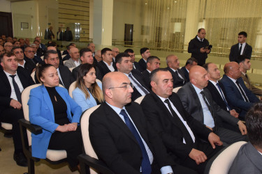 Quba şəhərində yanğınlara qarşı qabaqlayıcı tədbirlərin səmərəliliyinin artırılması məqsədilə regional müşavirə keçirilib.