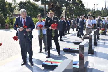 Qubada 20 Sentyabr - Dövlət Suverenliyi Günü münasibətilə tədbir keçirilib.