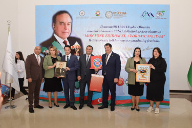 Ümummilli Lideri Heydər Əliyevin anadan olmasının 102-ci ildönümü münasibətilə “Mən fəxr edirəm ki, Azərbaycanlıyam” adlı II Beynəlxalq rəqs və yaradıcılıq festivalı keçirilmişdir.