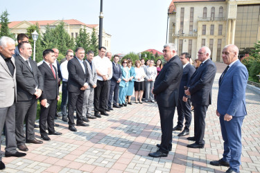 Qubada Su təsərrüfatı və meliorasiya işçilərinin peşə bayramı günü qeyd olunub.