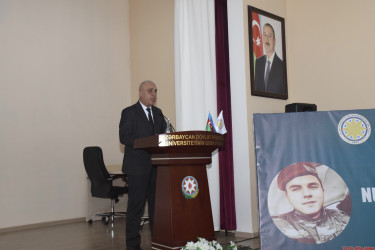 “Vətən üçün şəhid oldum” adlı kitabın təqdimatı keçirilmişdir.