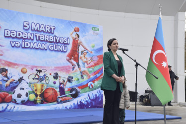 Quba şəhərində 5 mart - Bədən Tərbiyəsi və İdman gününə həsr olunmuş tədbir keçirilib.