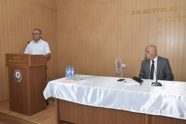 Qubada kənd təsərrüfatı məhsullarının istehsalı və emalı sahələrinin inkişafına dair İş Planının hazırlanması ilə bağlı geniş tərkibli tədbir keçirilib.