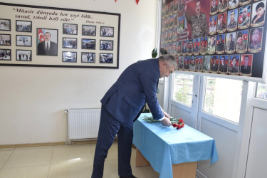 Hacıqaib kəndində sakinlərin müraciətləri yerində dinlənilib.