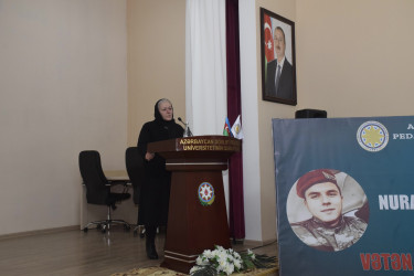 “Vətən üçün şəhid oldum” adlı kitabın təqdimatı keçirilmişdir.