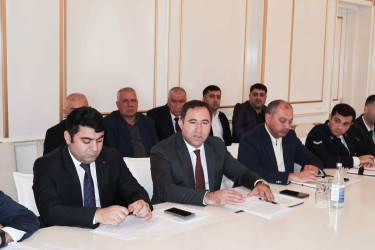 Quba rayonunda qum-çınqıl karxanalarının fəaliyyəti müzakirə olunaraq zəruri işlərə başlanılmışdır.