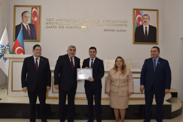 Yeni Azərbaycan Partiyası Quba rayon təşkilatı tərəfindən bu il gənclər arasında Ümumilli Lider Heydər Əliyev irsinin öyrənilməsi ilə bağlı məşğələlərə yekun vurulub.