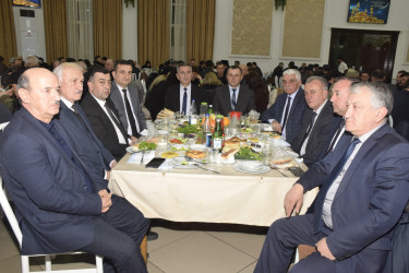 Qubada Ramazan ayı münasibətilə iftar mərasimi təşkil olunub.