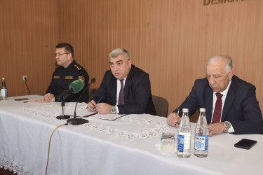 Quba şəhərində növbəti səyyar vətəndaş qəbulu keçirildi.