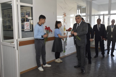 Qaraçay qəsəbəsində növbəti səyyar vətəndaş qəbulu keçirilib.