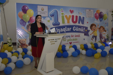 Qubada 1 İyun - Uşaqların Beynəlxalq Müdafiəsi Gününə həsr olunmuş tədbir keçirilib.