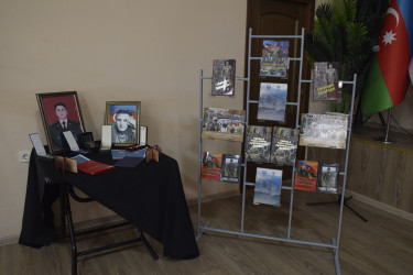 Vətən müharibəsi şəhidi, kapitan Məlikov Aqil Niyaz oğlunun xatirəsinə həsr olunmuş “Vətənə sədaqətin və hərbi şərəfin rəmzi olan həyat: Şəhid kapitan Aqil Məlikovun qəhrəmanlıq yolu” adlı anım tədbiri keçirilmişdir.