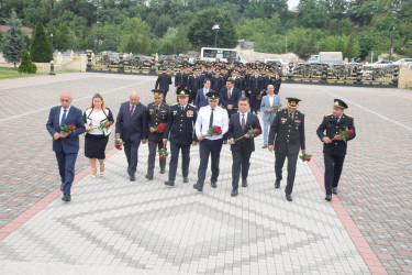 Quba rayonunda 2 iyul - Polis işçilərinin peşə bayramı günü qeyd olunub.