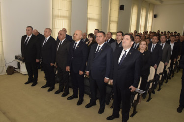 31 Mart - Azərbaycanlıların Soyqırımı Günü ilə əlaqədar Qubada konfrans keçirilib.