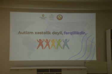 Autizm xəstəlik deyil, fərqlilikdir mövzusunda tədbir keçirilib.