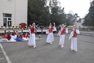 Quba şəhər Ümumi təyinatlı internat tipli ümumtəhsil məktəbində Od çərşənbəsi münasibətilə bayram tədbiri keçirilmişdir.