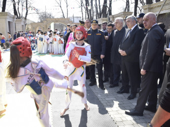 Novruz bayramı münasibətilə Quba şəhərində möhtəşəm ümumrayon tədbiri keçirilib.