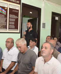 Qacar Zeyid kəndində səyyar vətəndaş qəbulu keçirilib.