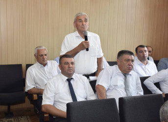 Qubada kənd təsərrüfatı məhsullarının istehsalı və emalı sahələrinin inkişafına dair İş Planının hazırlanması ilə bağlı geniş tərkibli tədbir keçirilib.