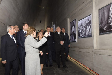 31 Mart - Azərbaycanlıların Soyqırımı Günü ilə əlaqədar Quba şəhərində “Soyqırımı memorial kompleksi” ziyarət olunmuşdur.