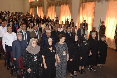 Qubada 20 Sentyabr - Dövlət Suverenliyi Günü münasibətilə tədbir keçirilib.