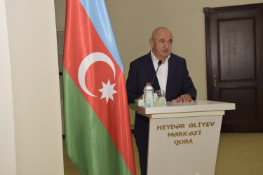 Quba Rayon Ağsaqqallar Şurasının hesabat-seçki konfransı keçirildi.