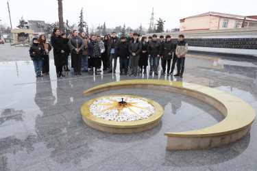 “Vətən uğrunda canından keçənlər” mövzusunda anım tədbiri keçirilmişdir.