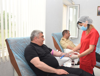 Qubada Talassemiyalı və hemofiliyalı xəstələrə köməklik göstərilməsi məqsədilə qanvermə aksiyası keçirilib.