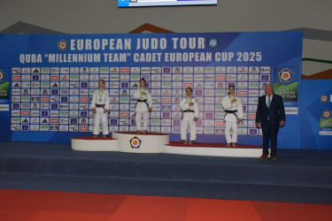 Quba şəhərində “Quba Millennium Team Cadet European Cup” yeniyetmələr arasında Avropa kubokunun açılış mərasimi keçirilib.