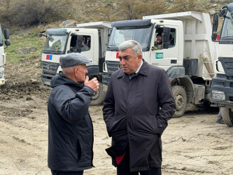 Güclü və aramsız yağıntıların fəsadlarının aradan qaldırılması, sakinlərin sosial vəziyyətinin diqqətdə saxlanılması üçün zəruri addımlar atılır.