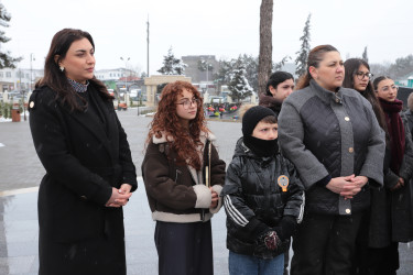 “Vətən uğrunda canından keçənlər” mövzusunda anım tədbiri keçirilmişdir.