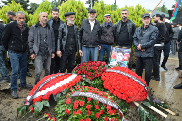 Birinci Qarabağ müharibəsində itkin düşmüş şəhid Elşən Ərzumanovun dəfn mərasimi olub.