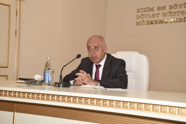 Qubada kənd təsərrüfatı, balıqçılıq və akvakultura məhsullarının istehsalı və emalı sahələrinin inkişafı ilə bağlı sahibkarlarla görüş keçirilib.