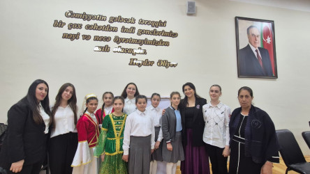 Qubada “Uşaqlar bizim gələcəyimizdir” adlı tədbir keçirilib.