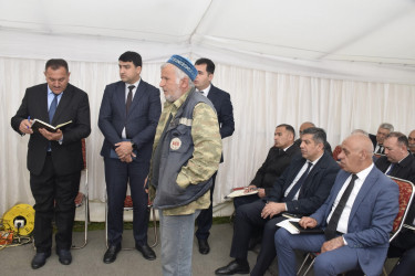 Alpan kəndində səyyar vətəndaş qəbulu keçirilib.