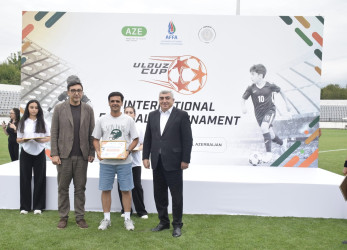 12 yaşadək futbolçular arasında III “Ulduz Cup” beynəlxalq futbol turnirinin final oyunu keçirilib.