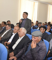 Xınalıq kəndində vətəndaşların səyyar qəbulu keçirilib.