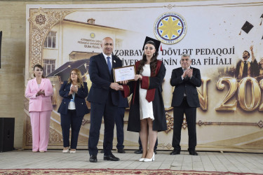 ADPU-nun Quba filialında 31-ci məzun buraxılışı münasibətilə təntənəli mərasim keçirilib.