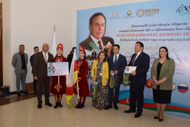 Ümummilli Lideri Heydər Əliyevin anadan olmasının 102-ci ildönümü münasibətilə “Mən fəxr edirəm ki, Azərbaycanlıyam” adlı II Beynəlxalq rəqs və yaradıcılıq festivalı keçirilmişdir.