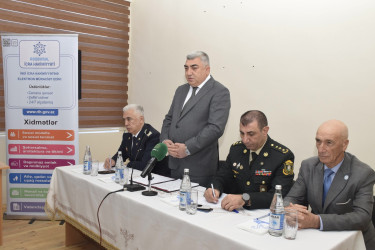 Səbətlər kəndində növbəti səyyar vətəndaş qəbulu keçirilib.